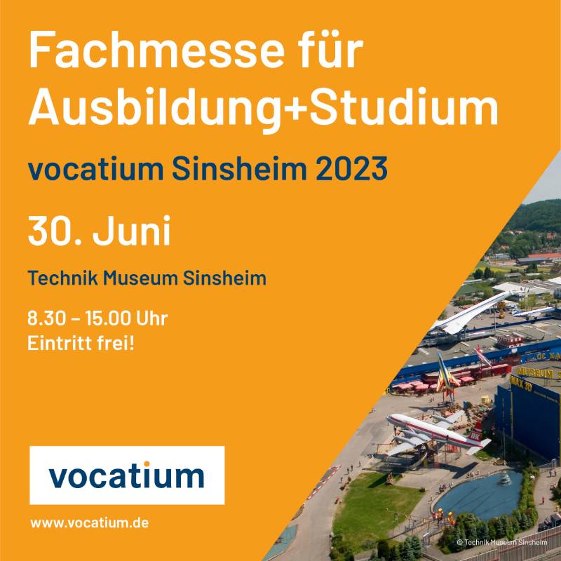 Sinsheim vocatium 2023 insta post