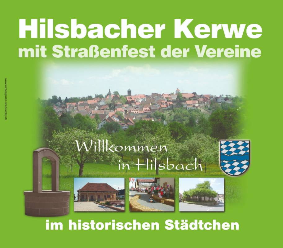 Titelseite Stadtanzeiger Logo Hilsbach