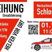 Einweihung neues Fahrzeug HvO Neckarbischofsheim ©Klaritsch