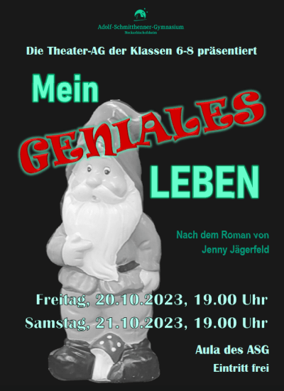 Theater-AG des ASG: "Mein geniales Leben" - Ein unterhaltsames Stück mit vielen Überraschungen 7 Mein geniales Leben ©ASG
