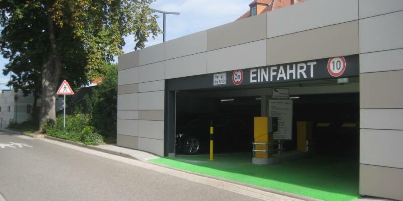 Parkhaus Grabengasse Sinsheim: Oberdeck ab 3. Juni gesperrt