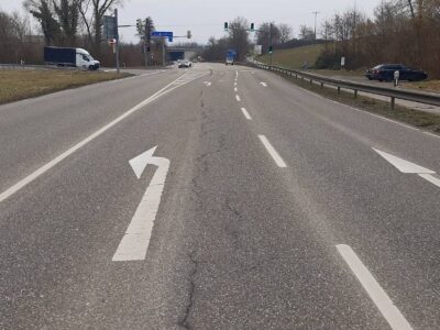 Sanierung der B 292 bei Sinsheim endet Mitte Juni